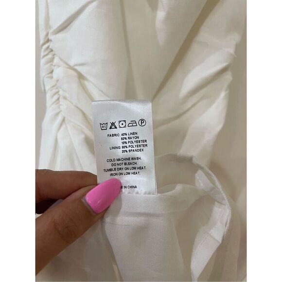 New with tags Peppermayo Linen Mini Dress size 8 - Picture 12 of 12